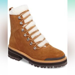 NWT-New-Marc Fisher Women's Izzie Hiking Boot, size 6.5